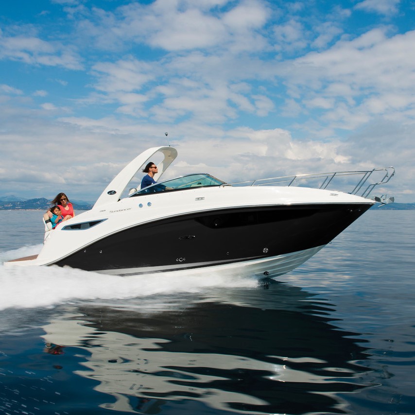 Прибытие Sea Ray Sundancer 265 в Россию Прибытие Sea Ray Sundancer 265 в Россию