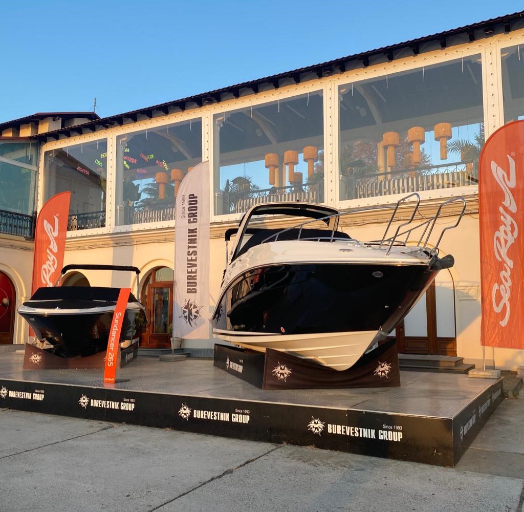 Новые катера Sea Ray Sundancer 265 и SPX 190 в СОЧИ Новые катера Sea Ray Sundancer 265 и SPX 190 в СОЧИ