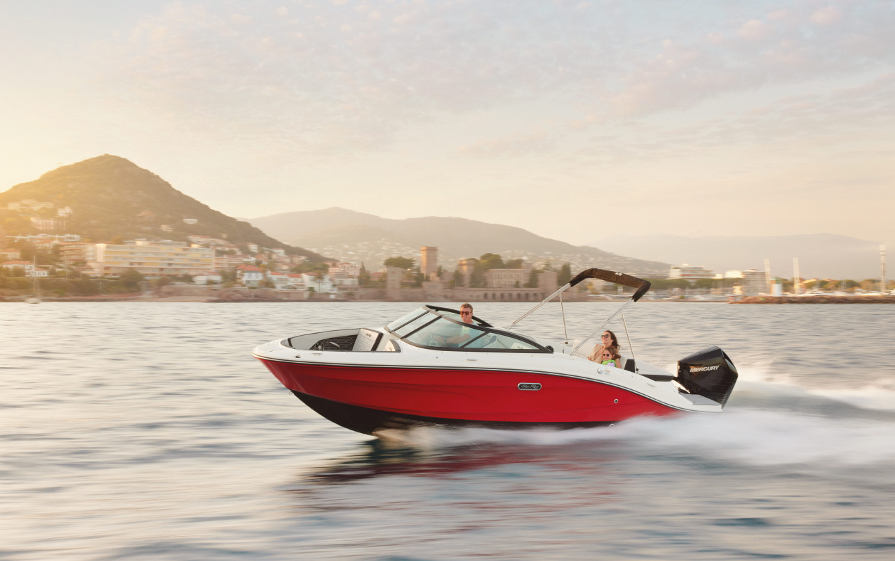 Катер Sea Ray SPX 210 OB: универсальная модель для отдыха